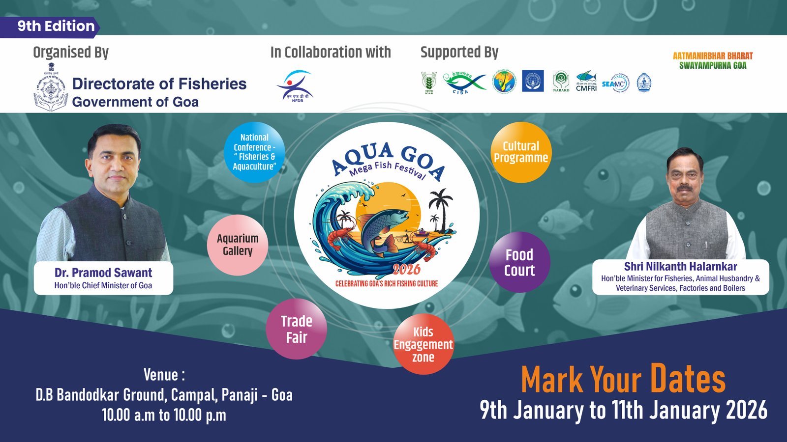 Aqua Goa Mega Fish Festival 2026